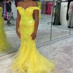 Yellow Formal Dress